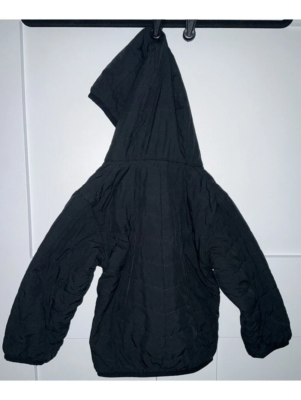 Columbia Toddler 3T Double Trouble II Quilted Reversible Hooded Jacket Black